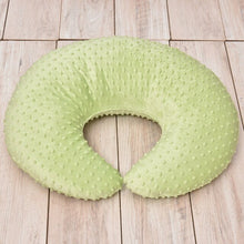Load image into Gallery viewer, Green Feeding Nursing Waist Support Cushion U-shaped Baby Cuddle Cushion Pillow Mutifunctional Newborn Baby Breastfeeding Pillow